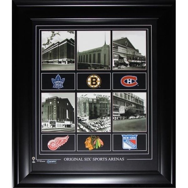 Midway Memorabilia Midway Memorabilia original6arenas_16x20_compilation Original Six Arenas 16x20 Compilation Frame original6arenas_16x20_compilation